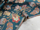 JACQUARD BOSPHORE ALLOVER PÉTROLE 140 CM - My Little Coupon