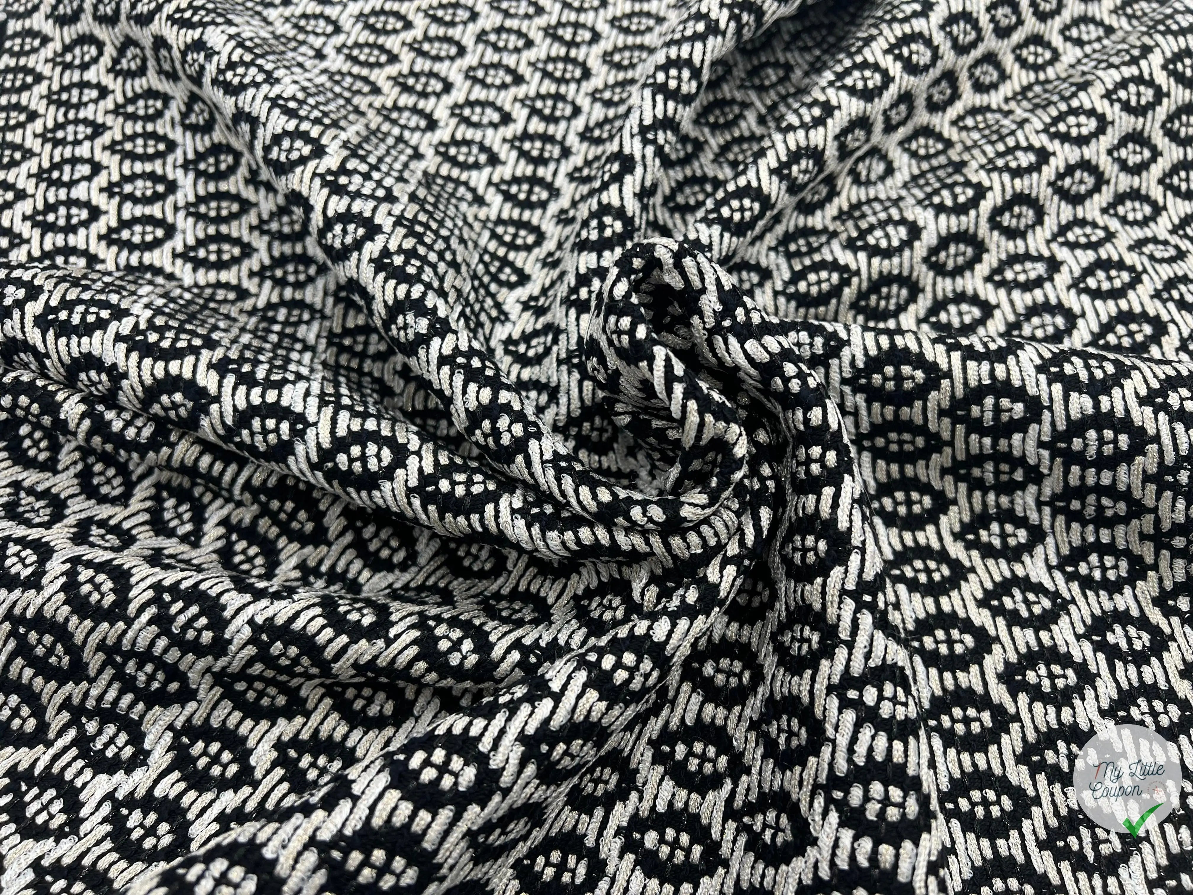 JACQUARD CHENILLE DEFILÉ DE REGARDS - My Little Coupon - tissu - coudre