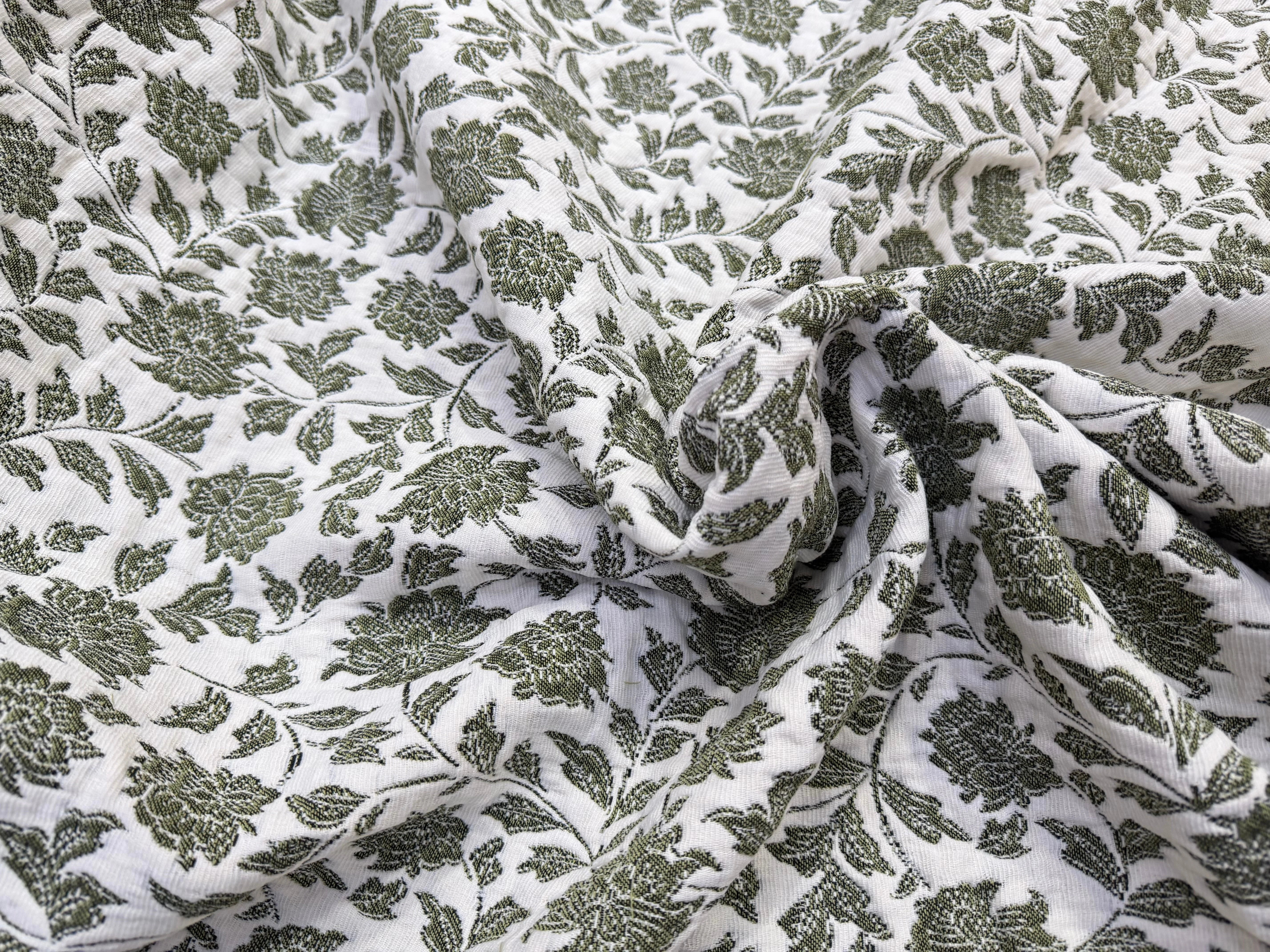 JACQUARD DEEPSI MADE IN FRANCE BLANC KAKI - My Little Coupon