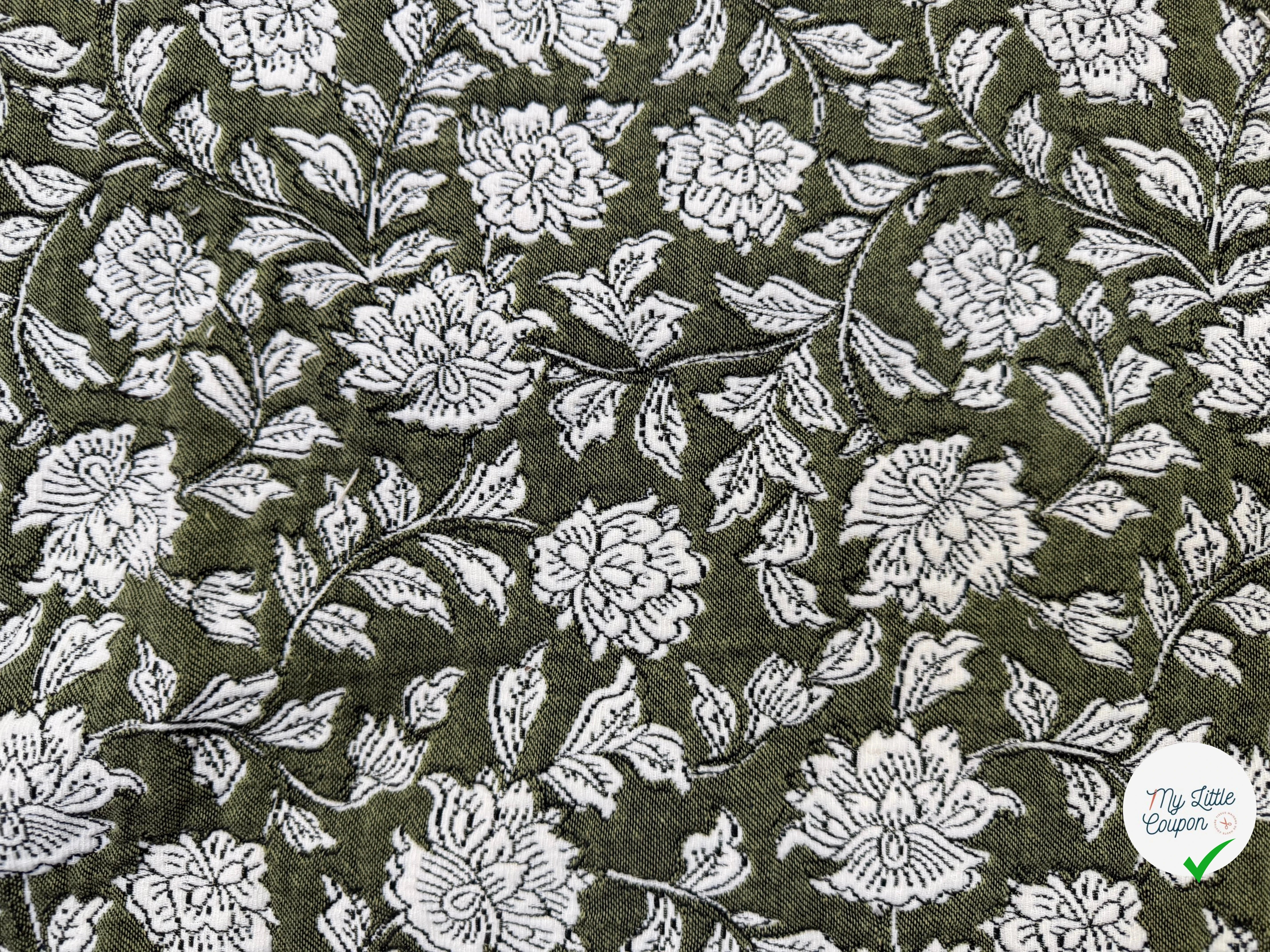 JACQUARD DEEPSI MADE IN FRANCE SAUGE - My Little Coupon