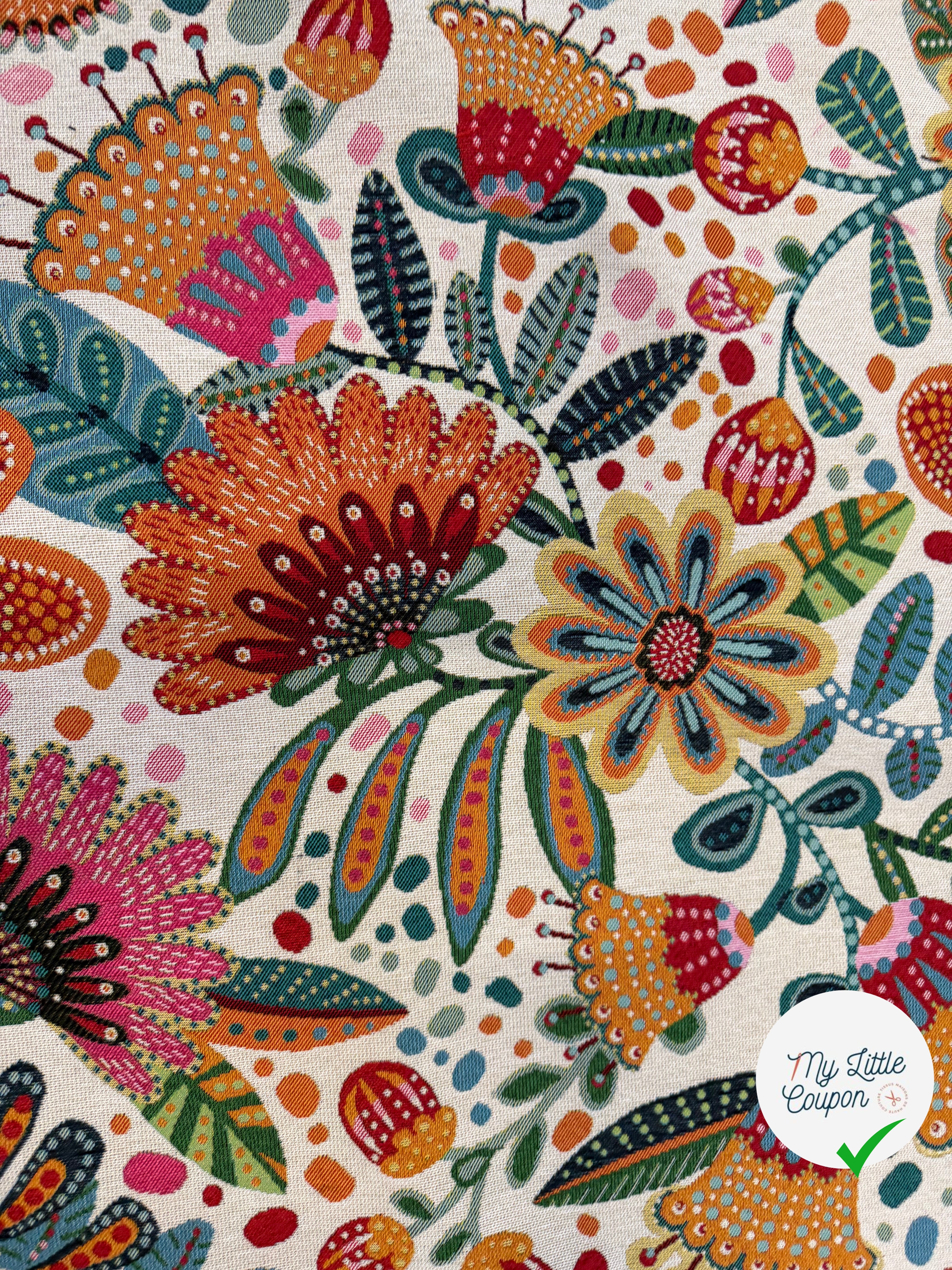JACQUARD GINA MULZ 140 CM - My Little Coupon