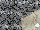 JACQUARD IMITATION PYTHON CLAIR SERPENTE - My Little Coupon