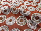 JACQUARD JOJOBA ALLOVER TERRACOTTA 140 CM MADE IN FRANCE 🇫🇷 - My Little Coupon
