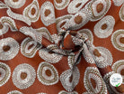 JACQUARD JOJOBA ALLOVER TERRACOTTA 140 CM MADE IN FRANCE 🇫🇷 - My Little Coupon