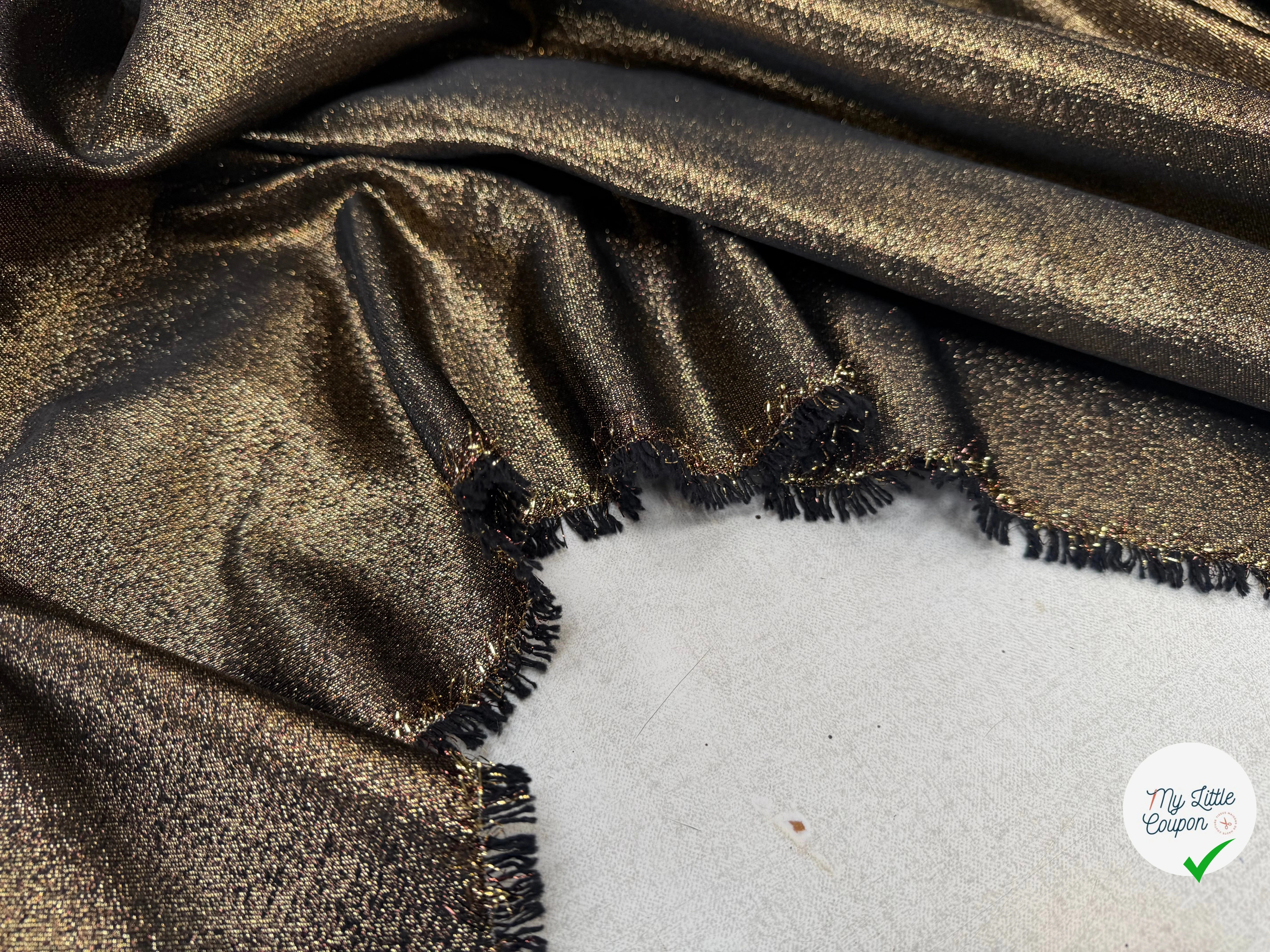 JACQUARD LUREX GOLD – BELLE TENUE - My Little Coupon