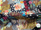 JACQUARD MADE IN FRANCE BOSSA NOVA ALLOVER NOIR MULTICOLOR - My Little Coupon