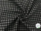 TOILE JACQUARD MINI LUCARNES RÉVERSIBLE - My Little Coupon - tissu - coudre