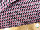 JACQUARD MOTIF STONE ROSE ET GRIS - My Little Coupon