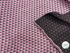JACQUARD MOTIF STONE ROSE ET GRIS - My Little Coupon