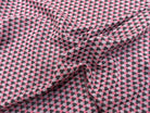 JACQUARD MOTIF STONE ROSE ET GRIS - My Little Coupon