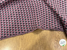 JACQUARD MOTIF STONE ROSE ET GRIS - My Little Coupon