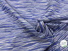 JACQUARD MOTIF ZÈBRE BLEU - My Little Coupon