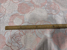 JACQUARD MOTIFS FLORAUX ROSE - My Little Coupon
