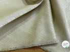 JACQUARD MOTIFS GÉOMÉTRIQUES VERT AMANDE - My Little Coupon