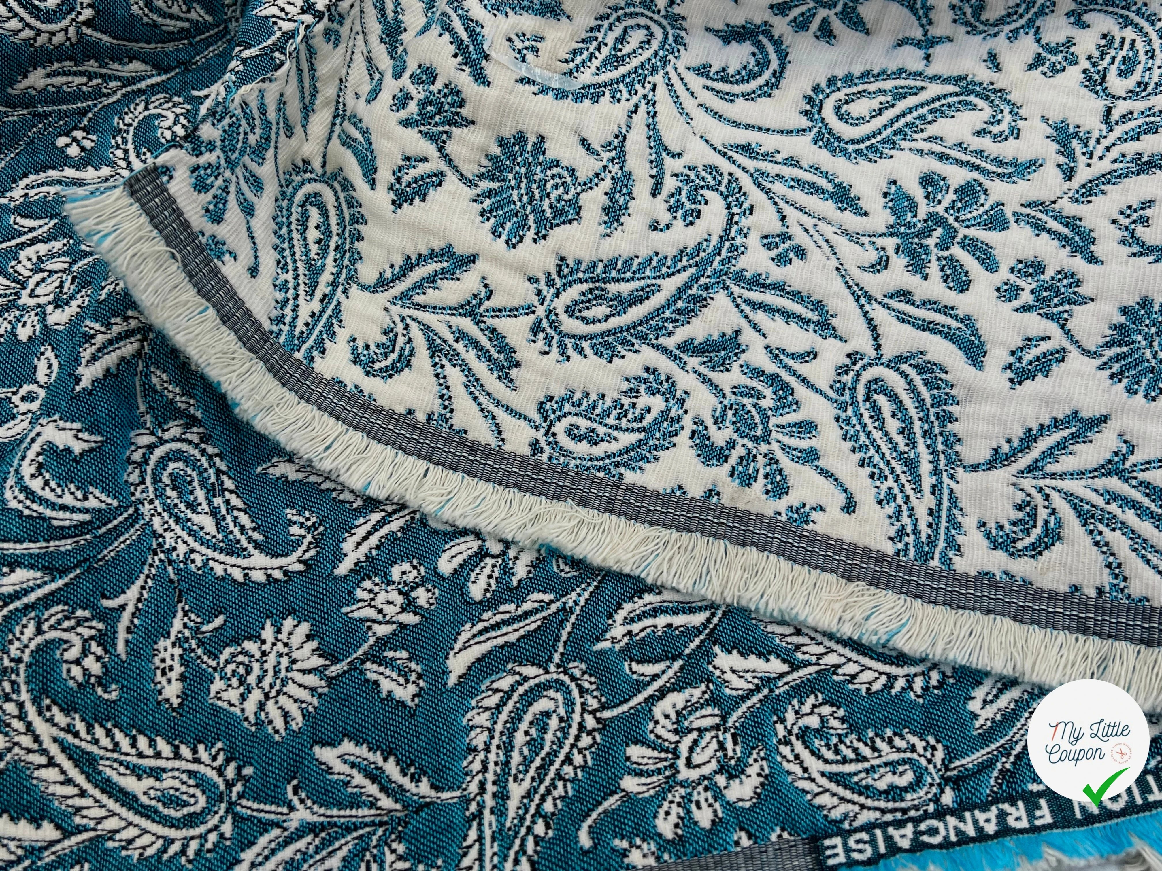 JACQUARD MUMBAI ALLOVER JADE 140 CM - My Little Coupon