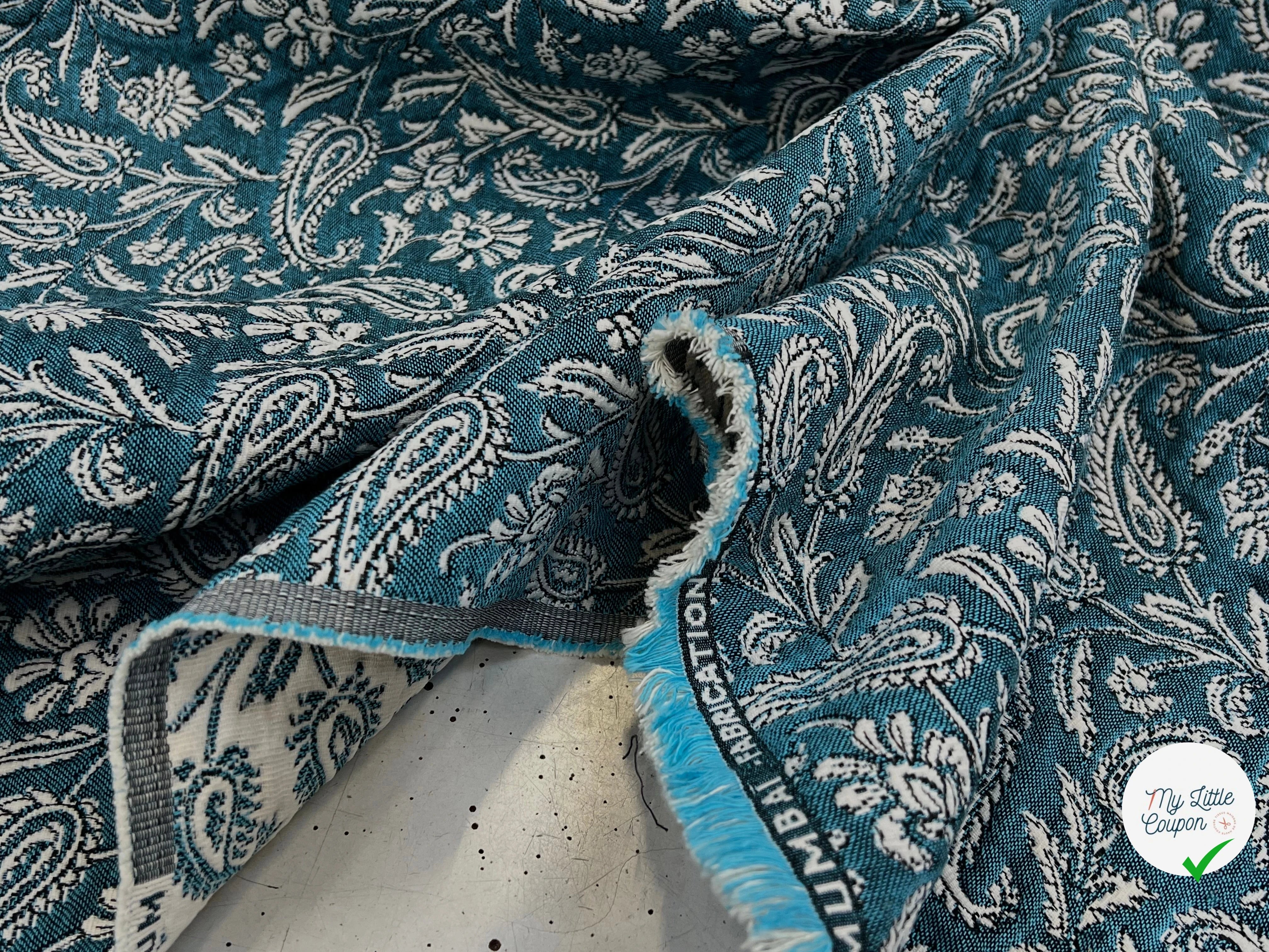 JACQUARD MUMBAI ALLOVER JADE 140 CM - My Little Coupon