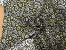 JACQUARD MUMBAI ALLOVER KAKI 140 CM - My Little Coupon