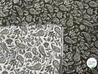 JACQUARD MUMBAI ALLOVER KAKI 140 CM - My Little Coupon