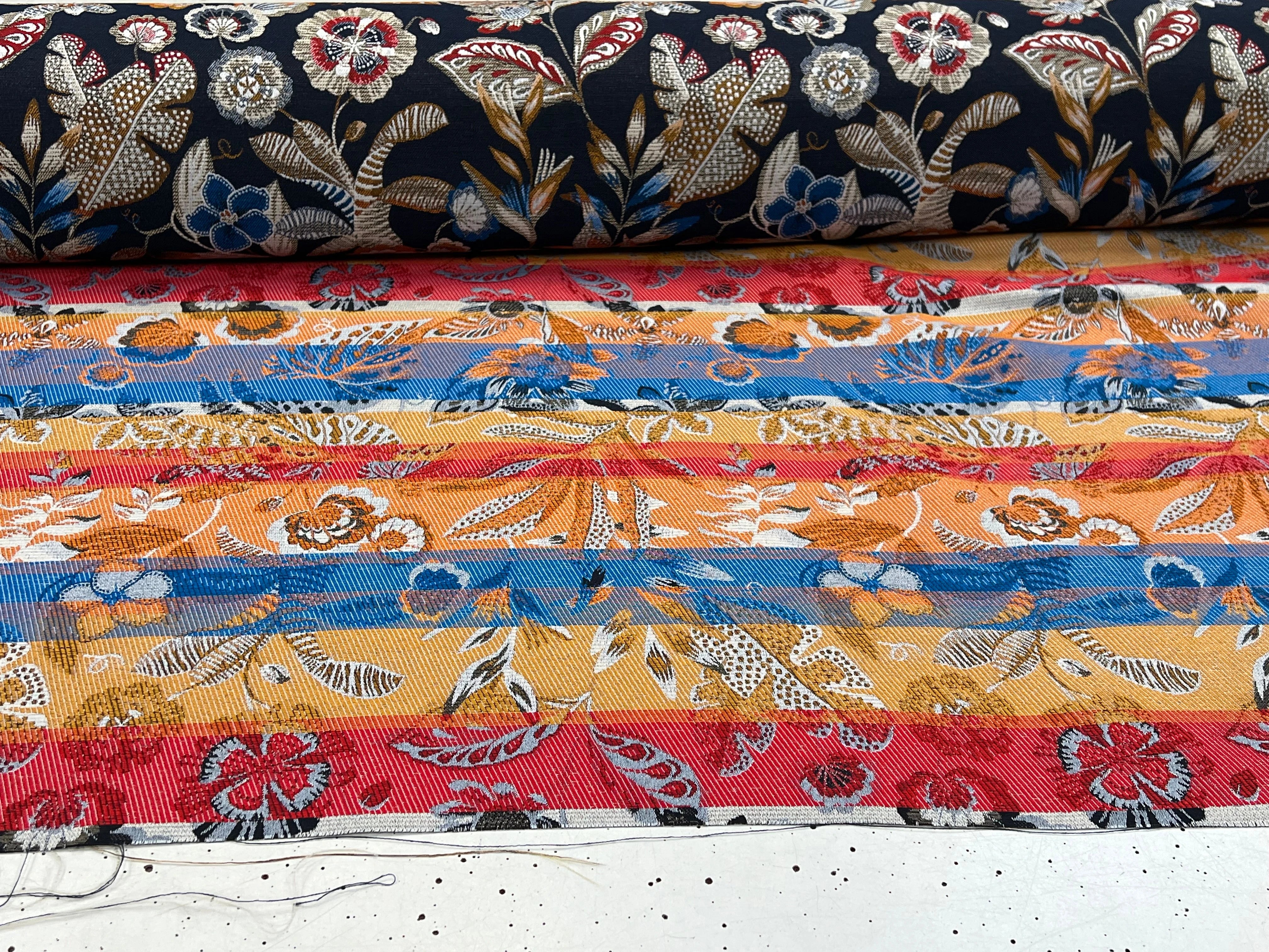 JACQUARD NEROLI ALLOVER NUIT 140 CM - My Little Coupon