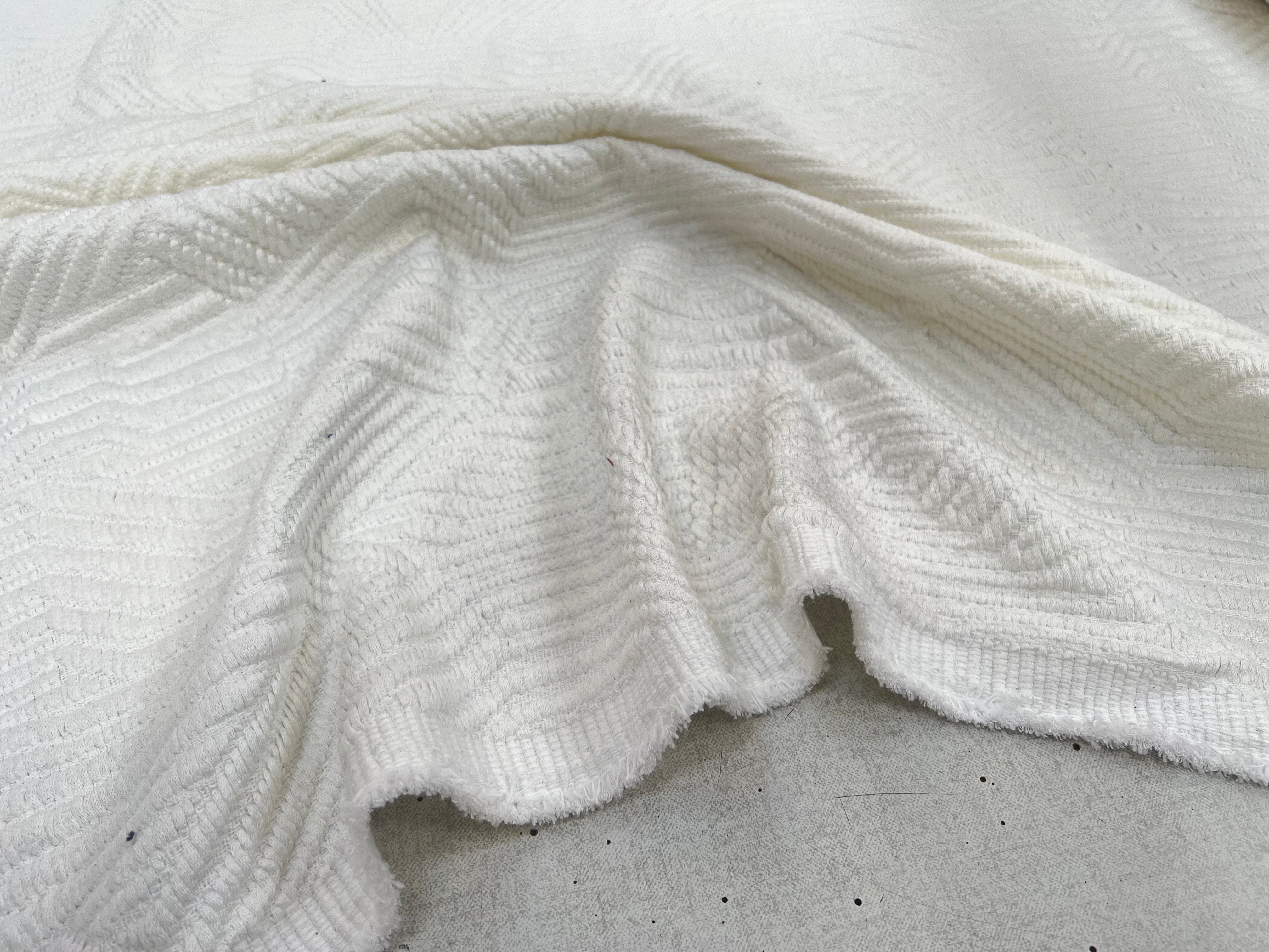 JACQUARD OLYMPIE BLANC - My Little Coupon