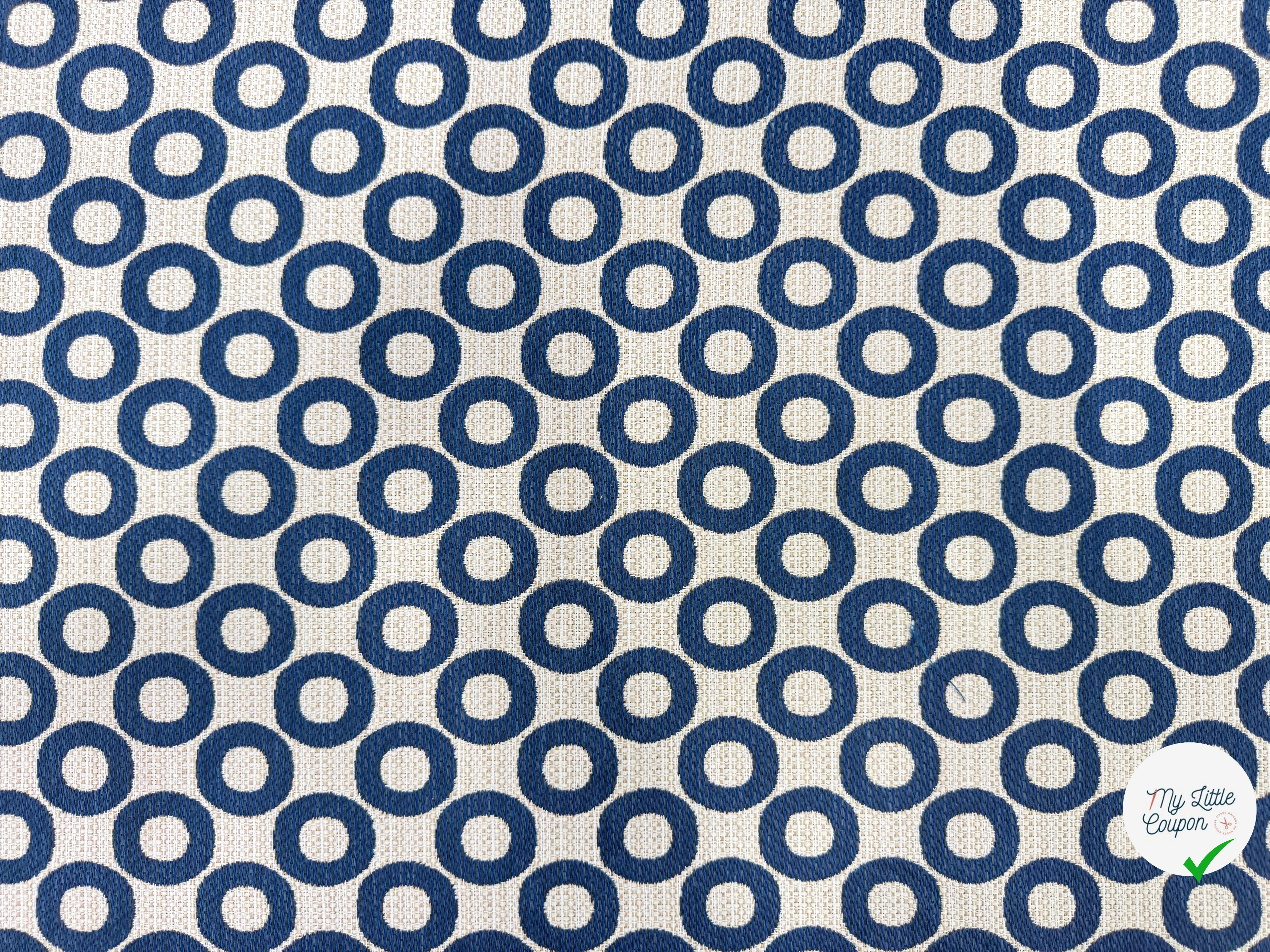JACQUARD OPALE ALLOVER BLEU 140 CM - My Little Coupon