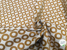 JACQUARD OPALE ALLOVER CURRY 140 CM - My Little Coupon