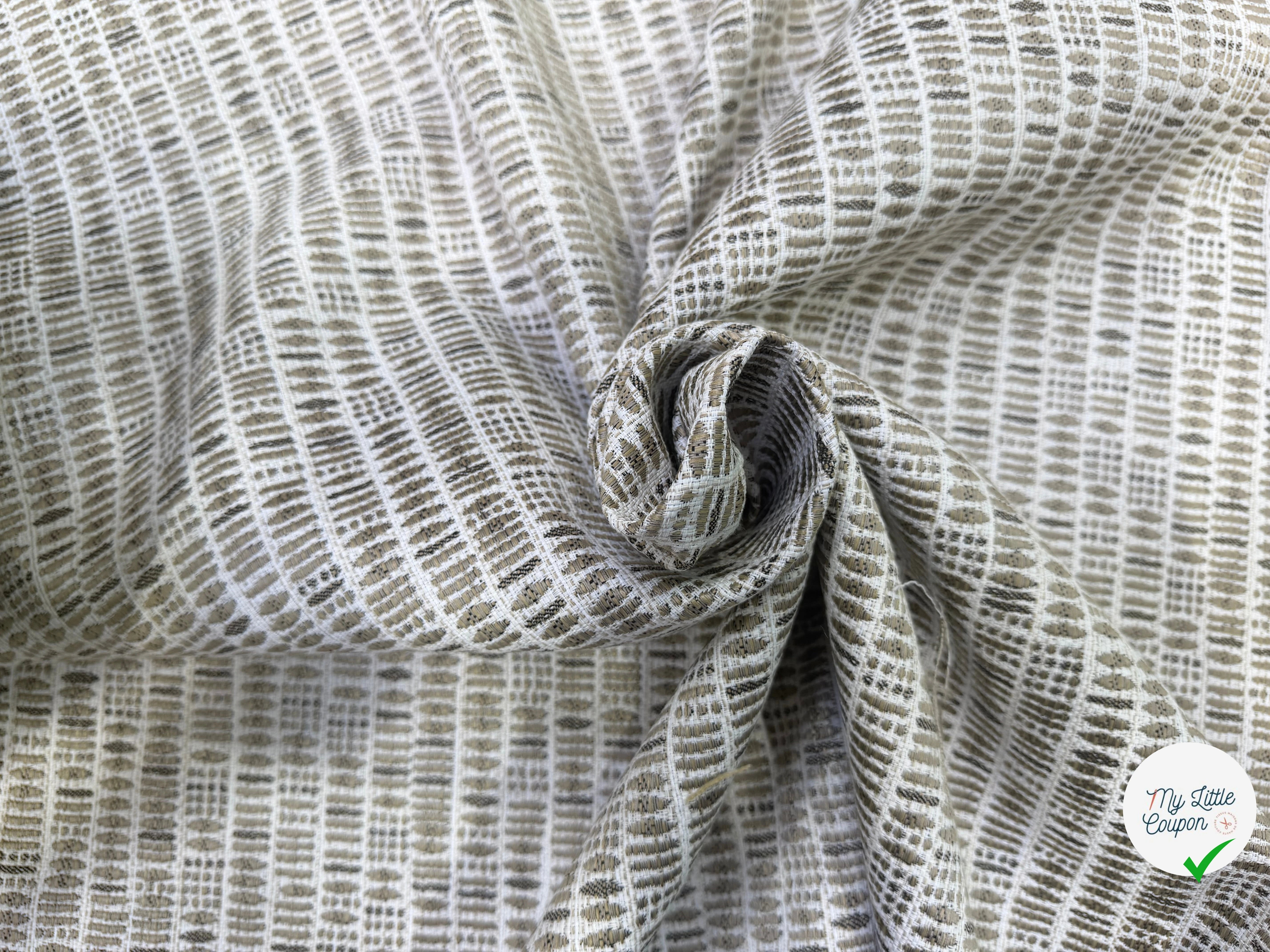 JACQUARD QUINOA ALLOVER COLORIS LIN 140 CM - My Little Coupon