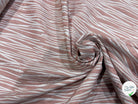 JACQUARD RAYURES FAÇON ANIMA ROSE PÂLE - My Little Coupon