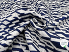 JACQUARD ROYAL GÉOMÉTRIQUE - My Little Coupon - tissu - coudre