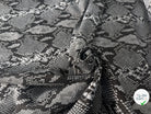 JACQUARD SERPENT GRIS ARGENT 19% COTON - My Little Coupon