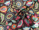 JACQUARD SHAMAN ALLOVER NOIR 160 CM - My Little Coupon