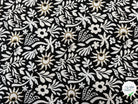 JACQUARD SUNLIGHT ALLOVER NOIR 140 CM MADE IN FRANCE 🇫🇷 - My Little Coupon