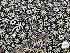 JACQUARD SUNLIGHT ALLOVER NOIR 140 CM MADE IN FRANCE 🇫🇷 - My Little Coupon