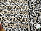 JACQUARD SUNLIGHT ALLOVER NOIR 140 CM MADE IN FRANCE 🇫🇷 - My Little Coupon