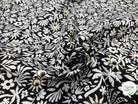 JACQUARD SUNLIGHT ALLOVER NOIR 140 CM MADE IN FRANCE 🇫🇷 - My Little Coupon