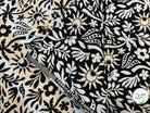 JACQUARD SUNLIGHT ALLOVER NOIR 140 CM MADE IN FRANCE 🇫🇷 - My Little Coupon