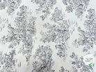 JACQUARD TISSÉ TEINT COLLINE ALLOVER ANTHRACITE - My Little Coupon