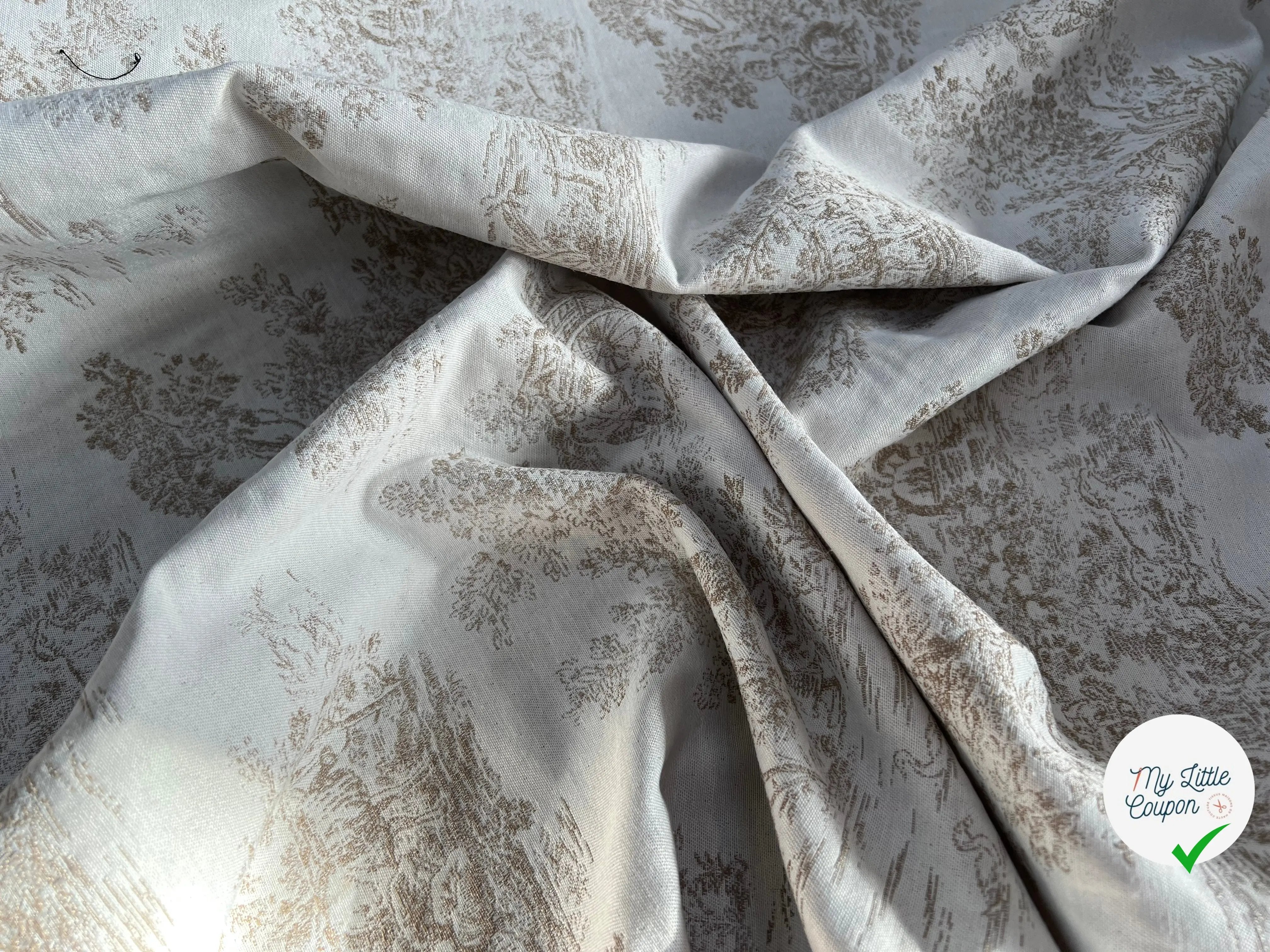 JACQUARD TISSÉ TEINT COLLINE ALLOVER LIN - My Little Coupon