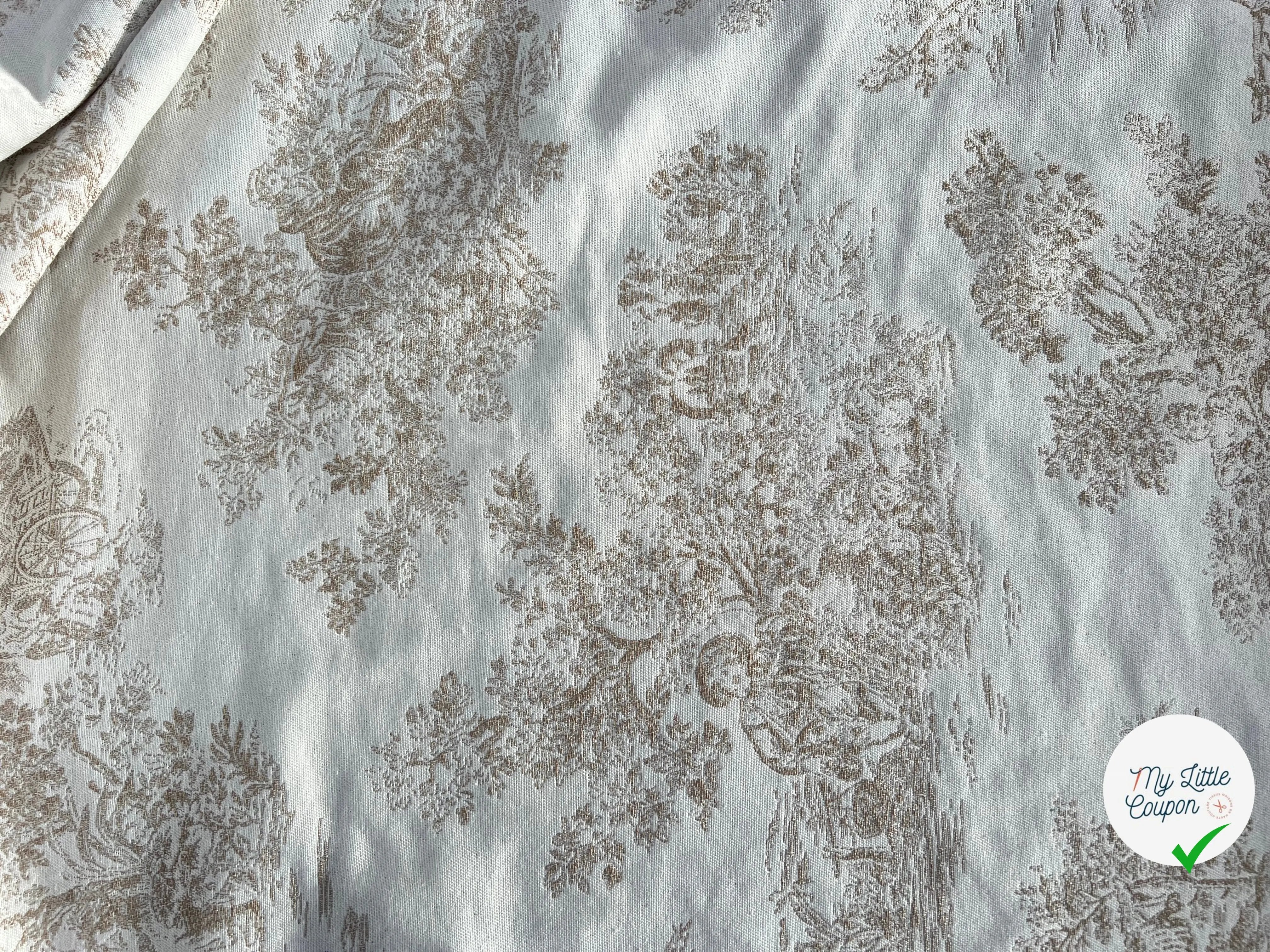 JACQUARD TISSÉ TEINT COLLINE ALLOVER LIN - My Little Coupon