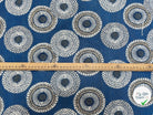 JACQUARD TISSÉ TEINT JOJOBA ALLOVER BLEU - My Little Coupon