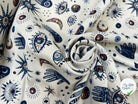 JACQUARD TISSÉ TEINT NAMASTE ALLOVER BLANC - My Little Coupon