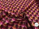 JACQUARD TISSÉ TEINT PAOLA ALLOVER PRUNE ROSE - My Little Coupon