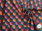 JACQUARD TISSÉ TEINT PAOLA ALLOVER VERT FUCHSIA - My Little Coupon
