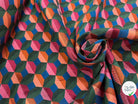 JACQUARD TISSÉ TEINT PAOLA ALLOVER VERT FUCHSIA - My Little Coupon