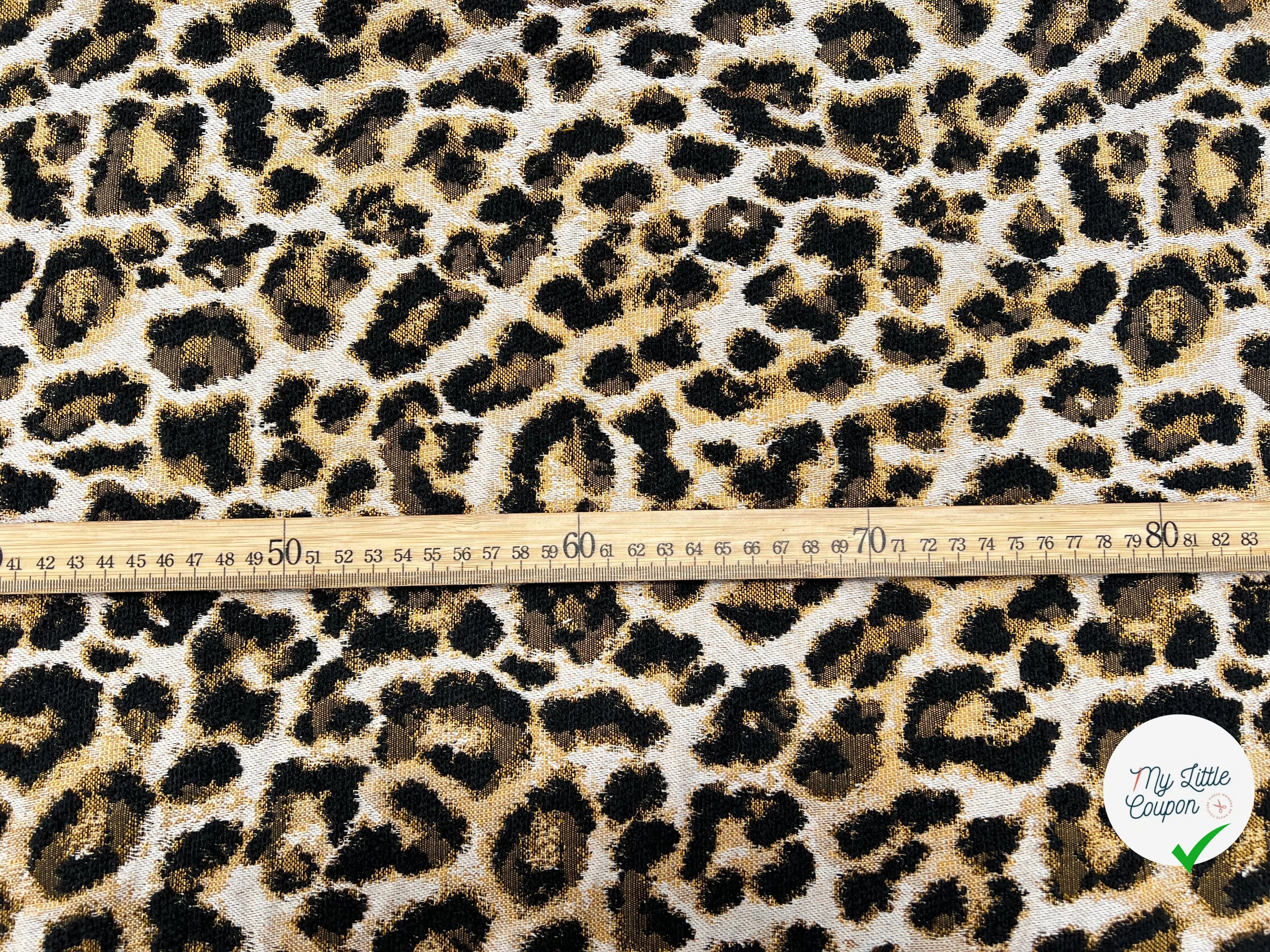 JACQUARD TISSÉ TEINT PELAGE ALL OVER PEANUT - My Little Coupon