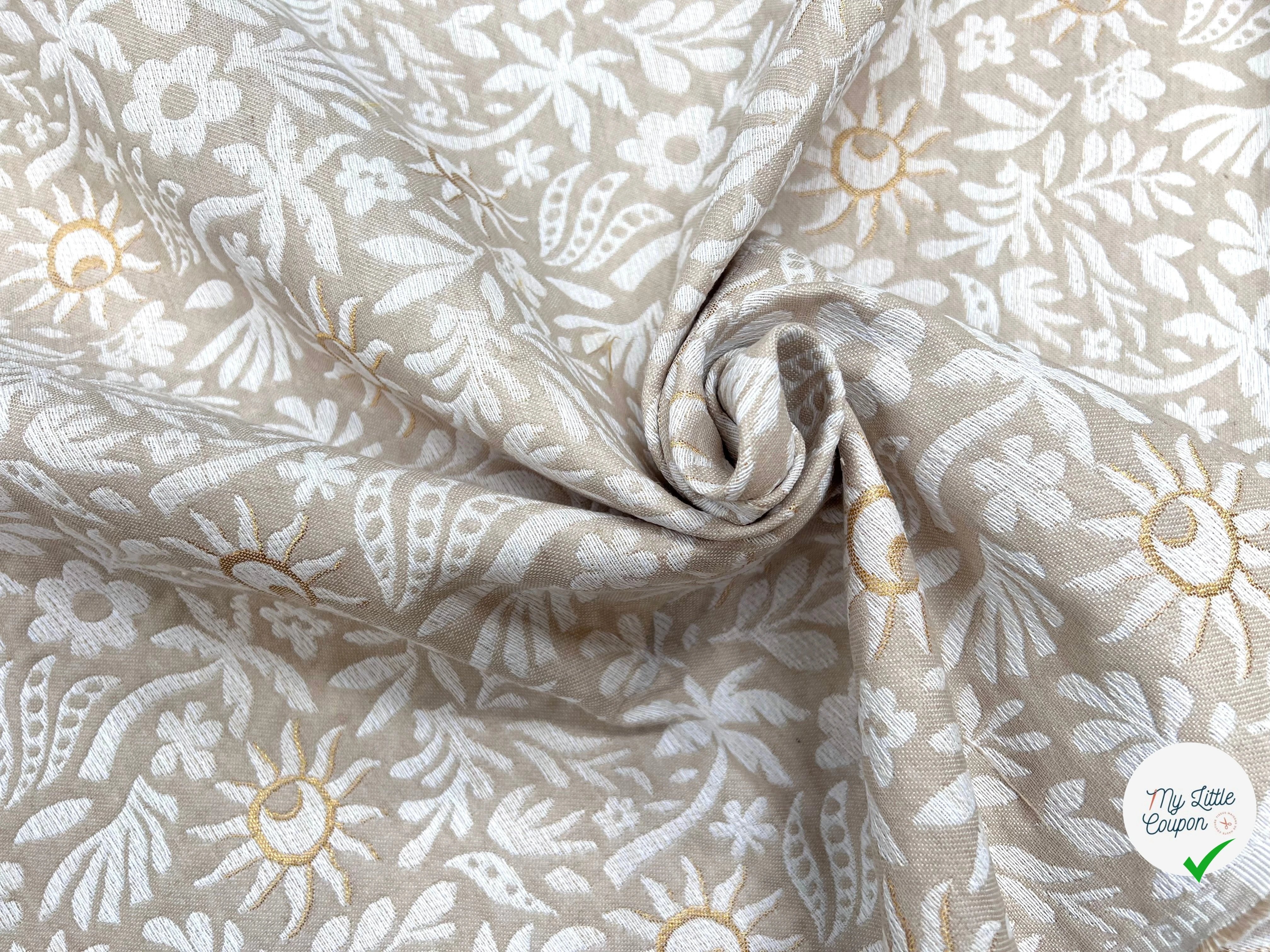 JACQUARD TISSÉ TEINT SUNLIGHT ALLOVER LIN - My Little Coupon
