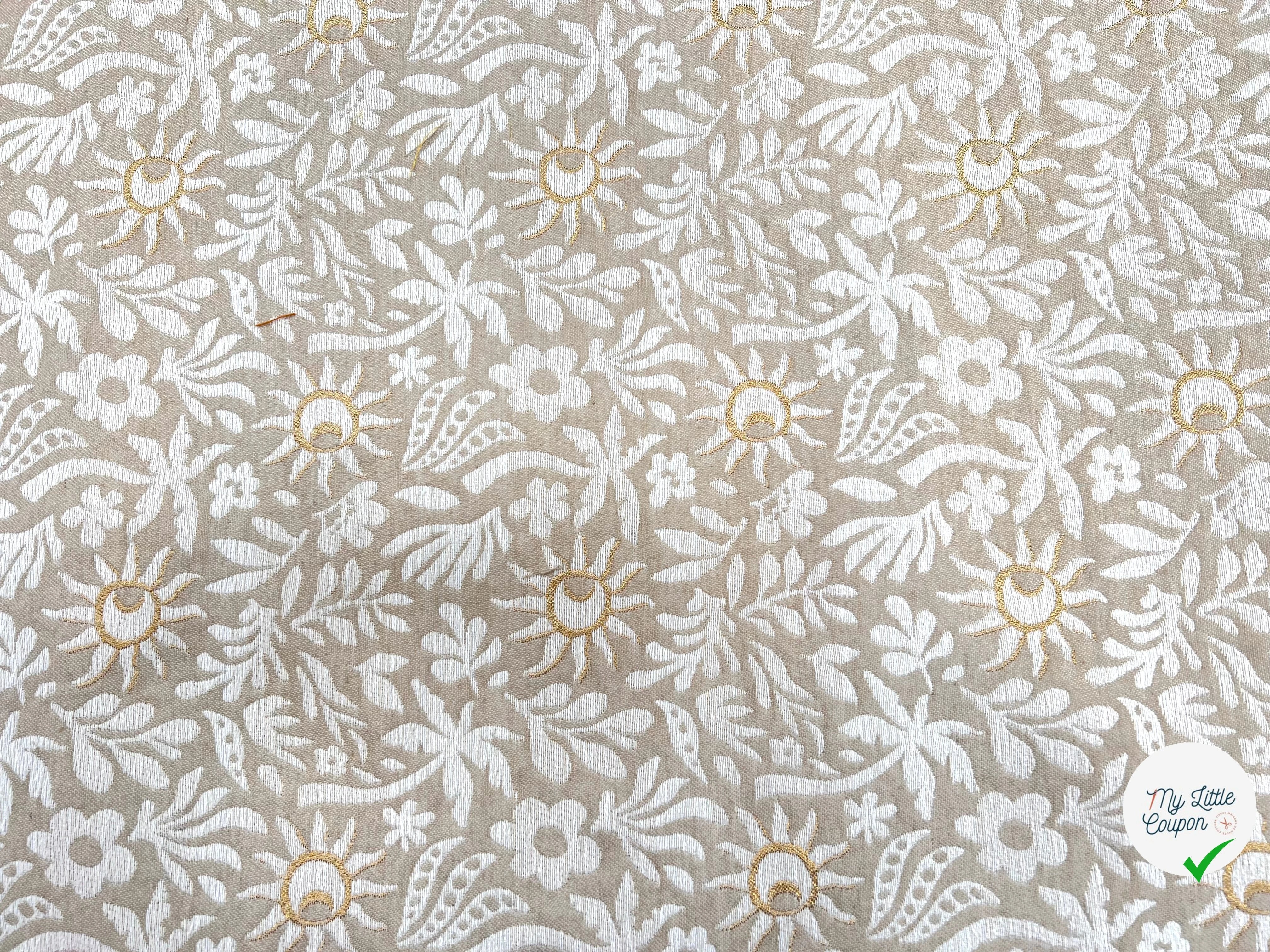 JACQUARD TISSÉ TEINT SUNLIGHT ALLOVER LIN - My Little Coupon