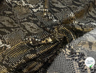 JACUQARD SERPENT DORÉE CUIVRE 19% COTON - My Little Coupon