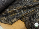 JACUQARD SERPENT DORÉE CUIVRE 19% COTON - My Little Coupon