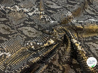 JACUQARD SERPENT DORÉE CUIVRE 19% COTON - My Little Coupon